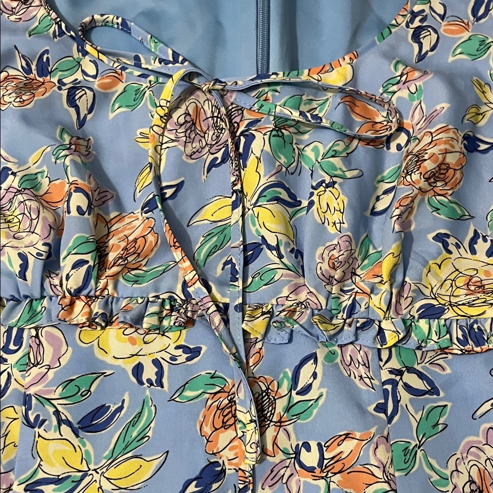 Likely X Revolve Emmy Floral Dress Size 6 - Picture 7 of 12
